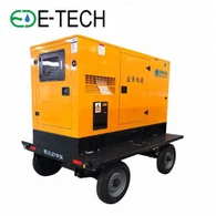 Penjana Diesel Trailer 50KW siap sedia